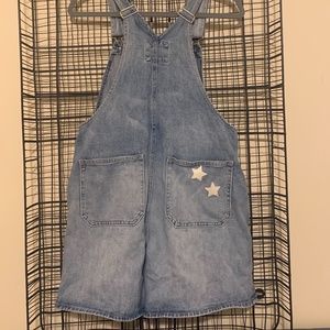 Gap Denim short overalls